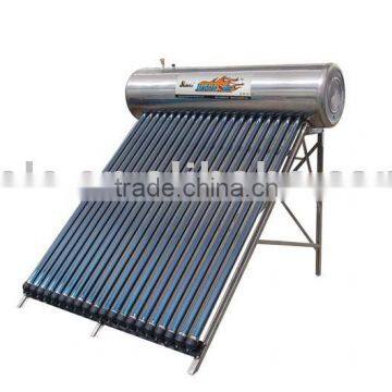 Compact Pressurized Solar Water Heater With Heat Pipe