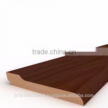 Pvc Mdf Skirting, Baseboard photo-2