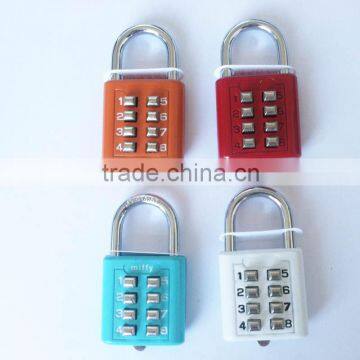 New Design Colorful High Quality Combination Lock Fingerprint Padlock photo-2