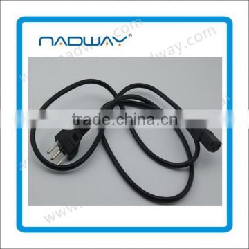 Europen power cord socket with plug Nadway