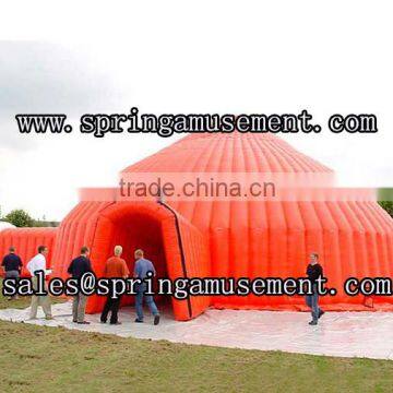 Hot Gaint PVC 0.55mm material inflatable double layer dome tent for sale SP-T3035