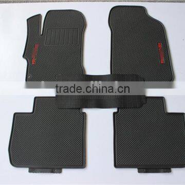 Rubber,PVC/Plastic Material and Full Set Type Car Foot Mat for Peugeot 301 photo-2