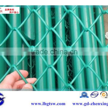 Decorative chain link fence wire mesh with 4 mm wire diameter