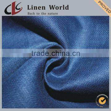 8S High Quality Plain Dyed Linen Viscose Blend Fabric