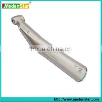 Inner water spray contra angle handpiece/Fiber optic low speed handpiece with push button type