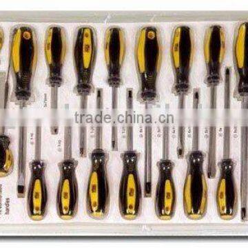 TOP S-4008 20 pcs screwdriver set double blister card packing(CRV)