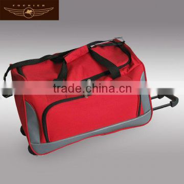 2013 new style polyester travel trolley bags