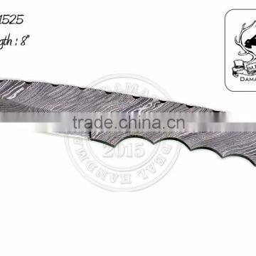 Damascus Steel Knife Blade Blank DD-BB-1525