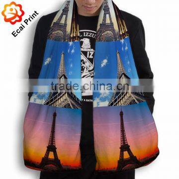 creative soft heat transfer custom made women scarf