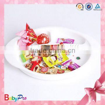 China manufacture best sale BPA free melamine cartoon plate for baby