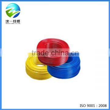 Cu/PVC building electrical round wire 300/500V 450/750V BV BLV BVR RVV