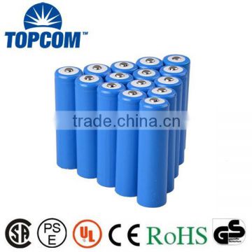 Rechargeable 18650 battery 3.7V 2200mAh