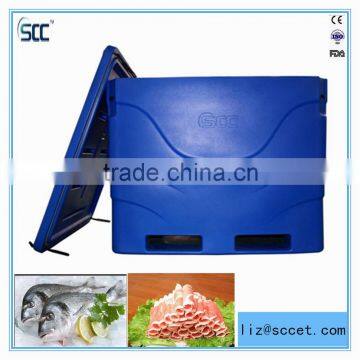 Insulated Plastic Fish Box 1000L, for fishery fishing