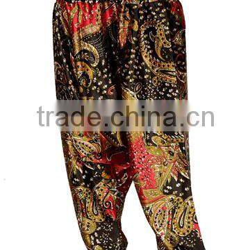 2014 Silk Spring Wear European American Style Casual Loose Harem Women's Trousers