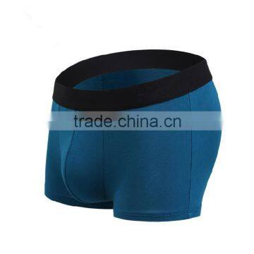 OEM cotton boxer briefs for men with custom logo in waistband