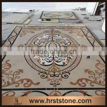 New design waterjet floor medallion tiles