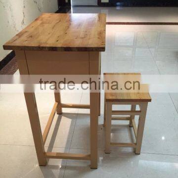 School Furniture School Desk and Chair HXZY067 Wood Desk photo-4