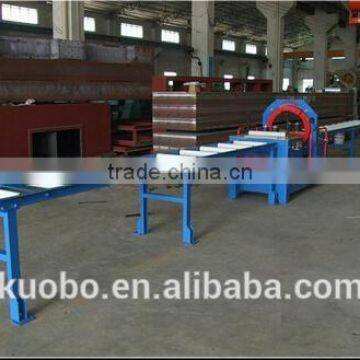 horizontal wrapping machine for stainless tube aluminum profile