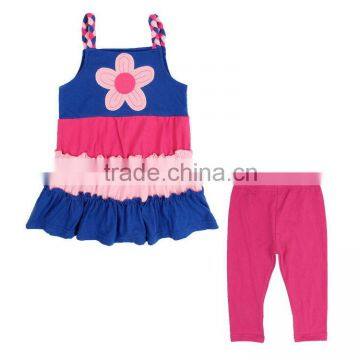 (HG4818) BFP 18M-6Y baby summer dress suit kids sleeveless wear girls summer sets