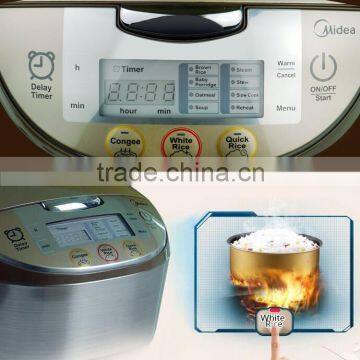 Gas Automatic 5 L Stainless Steel Inner Pot Electric Rice Cooker With Wonder Cooker Manual Midea photo-2