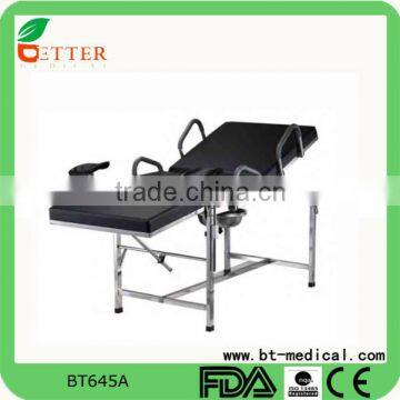 Hospital gynecological examination table chair