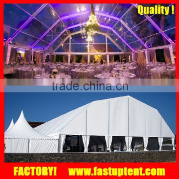 30x50m big clear roof polygon party event tent