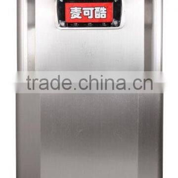 Commercial soft ice cream machine 2 + 1 mix flavors with CE 001