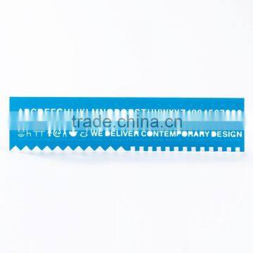 School Kids Name Printed Custom 15cm Plastic Optical Ruler Wholesale photo-2