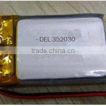 352030 160mah lipo battery