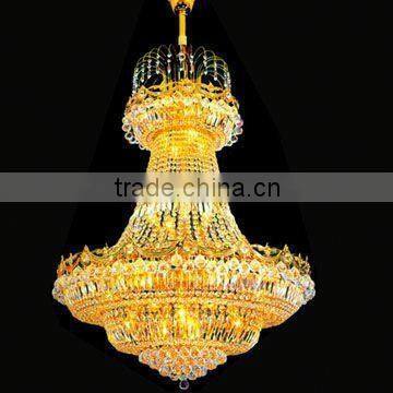 big crystal hanging light