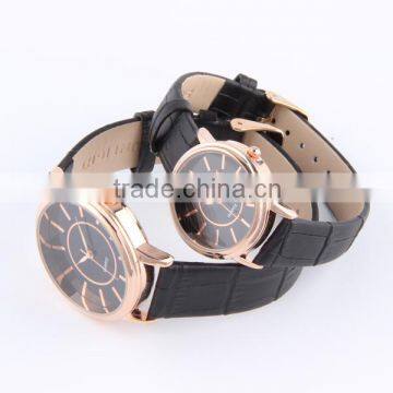 Stylish OEM Ladies Wrist Watches With Leather Band