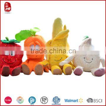 Sedex Audit New Design Broccoli Plush Vegetables and Fruit Toy