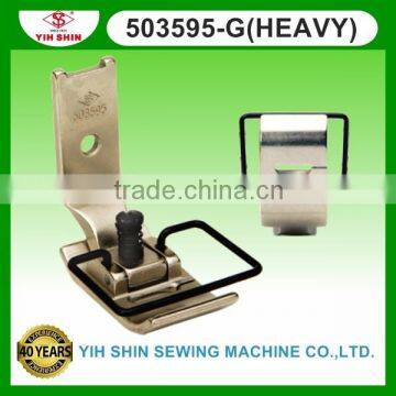 YIH SHIN Heavy Industry Machinery ZIG-ZAG Machine ZIG-ZAG Thicker Material Feet 503595-G(HEAVY) Presser Foot