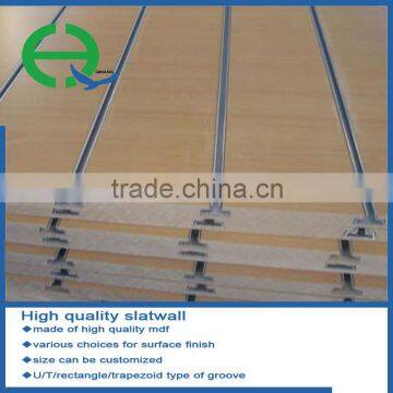 Hot sale high quality wholesale slatwall panels for supermarket