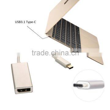 Usb Type C To Displayport USB 3.1 Type c To Displayport (DP) Female Cable Adapter photo-3