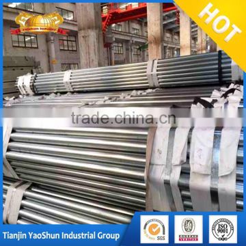 Q195-Q235 thick wall pre galvanized steel tube/pipe sizes