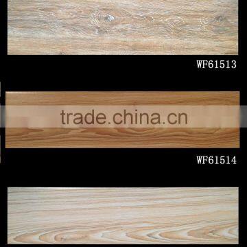 150x600 3D latest wooden wood design floor tiles