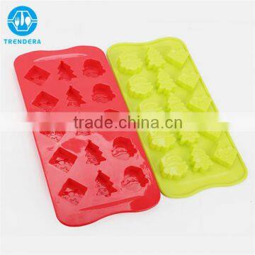 Promotion gift christmas tree ice mold