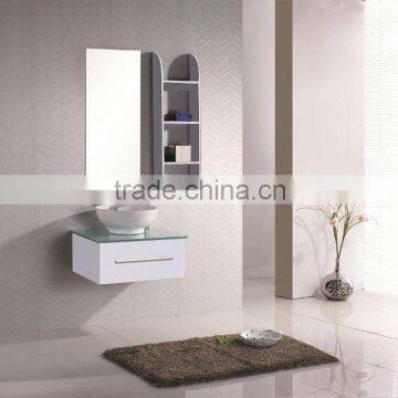 Modern wood bathroom vanity cabinet