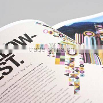 2014 high quality machine to print magazines
