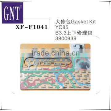 3800939 excavator B3.3 YC85 gasket kit