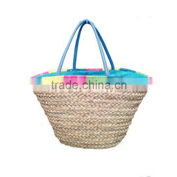 2015 Summer natural straw bag,beach bags