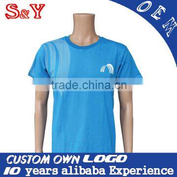 two color screen printing t shirt with wholesale price