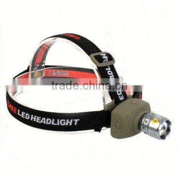 T27 Brightness Multi Function 3*AAA Battery Powered LED Hunting Headlamp photo-2