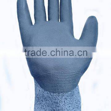 High Tenacity HPPE Anti -Cut Gloves With PU Coating photo-2