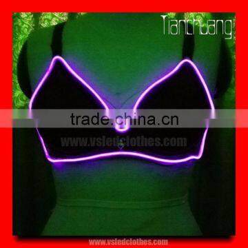 Remote Control Fiber Optic Light Up Sexy Modern Dance Costumes