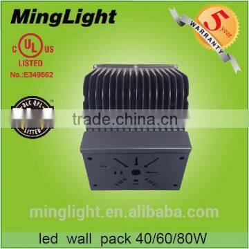 IP65 High Lumen&energy Saving DLC UL CUL Listed 60w Led Wall Pack Light With 5 Years Warranty photo-4