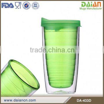 Custom Made Yellow Plastic Water Cup With Lid photo-3