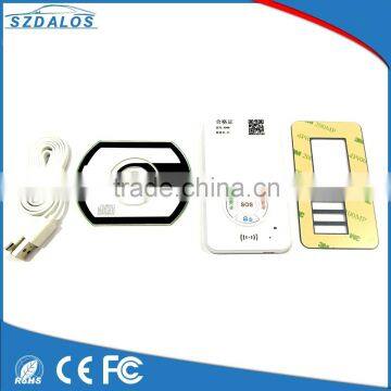 GPS continuous positioning child anti kidnapping id card free app gps tracker