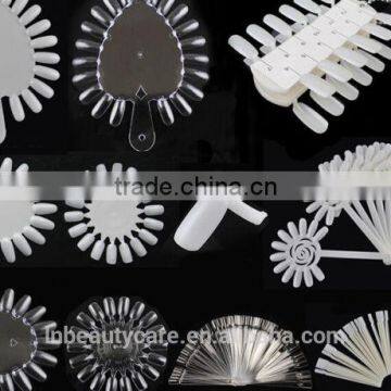 20 Colors Charts Nail Polish Gels Display Manicure Practice Round Wheel Polish Acrylic Display Decoration Nail Art Tip photo-6